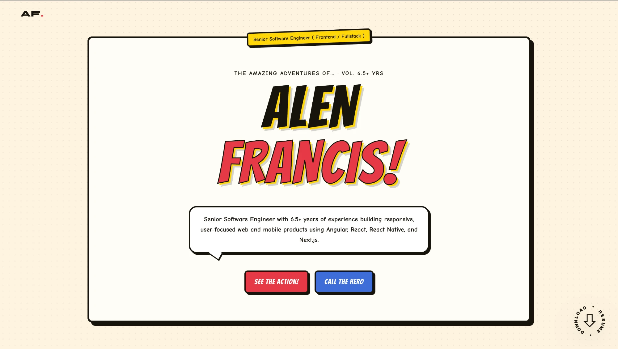 Portfolio — screenshot